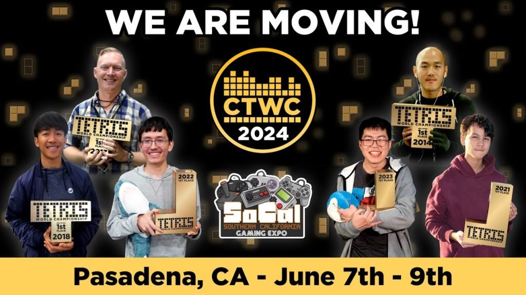 2024 Classic Tetris World Championship Will Be In Pasadena, CA Tetris