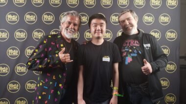 Wingfryer's Photo with Henk Rogers and Alexey Pajitnov