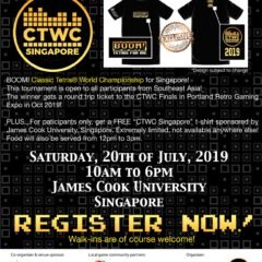 2019 CTWC Singapore Regional Poster