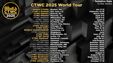 CTWC 2025 Regional Events - 1 14 2025