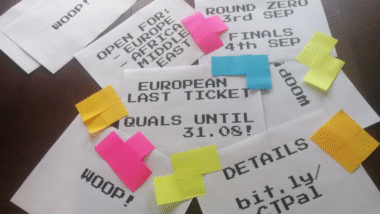 2021 CTWC European Last Ticket Poster