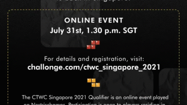2021 CTWC Singapore Poster