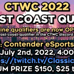 2022 CTWC East Coast Regional Poster