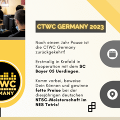 2023 CTWC Germany Regional Poster