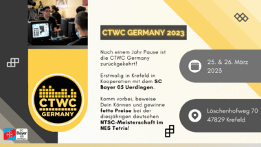 2023 CTWC Germany Regional Poster