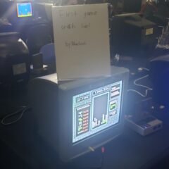 Blue Scuti Live Game Crash at Portland Retro Gaming Expo