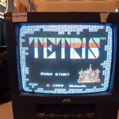 Tetris Title Screen - TV that Wingfryer played on