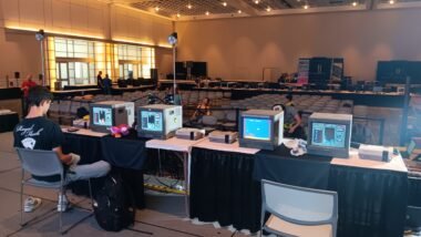Gwafey practicing on Stage on the day before tournament